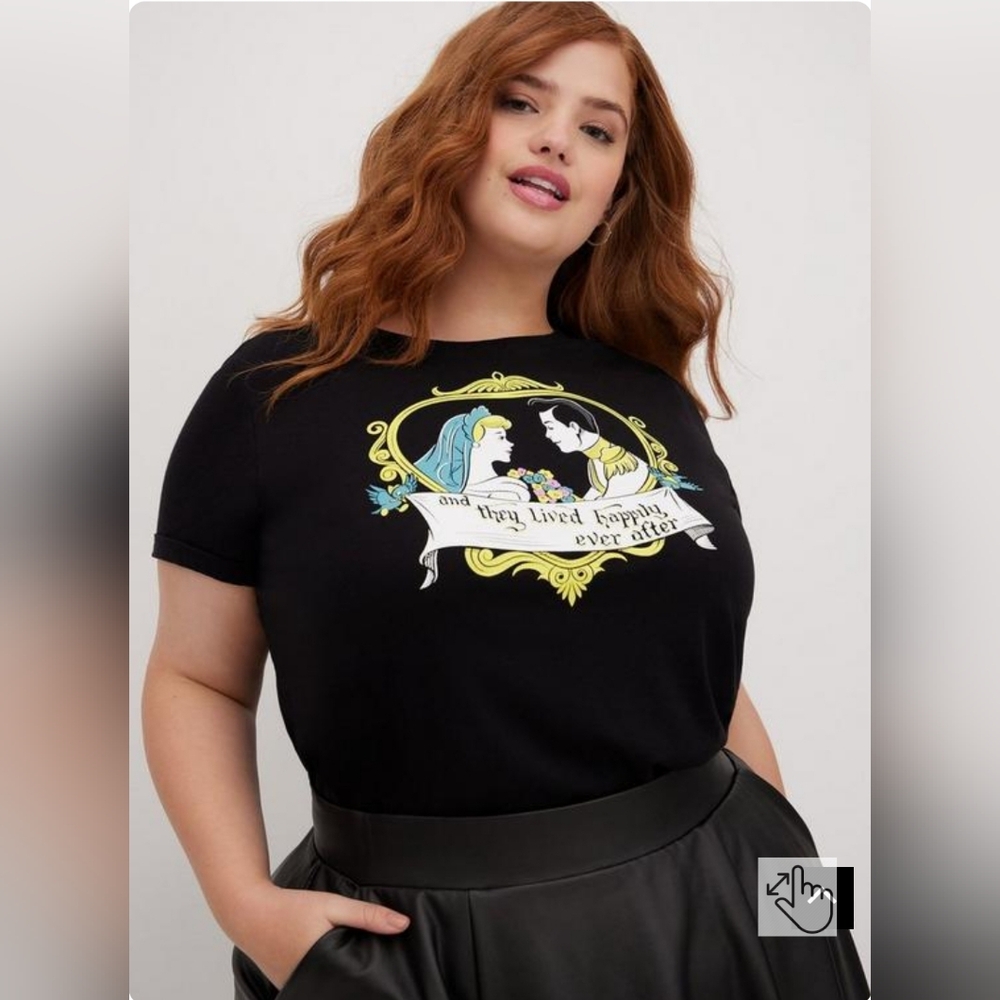Torrid Cinderella Tee - Picture 5 of 8